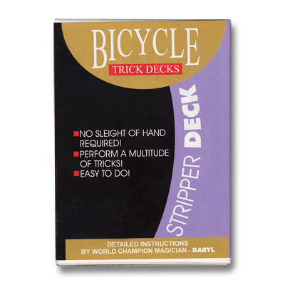 Stripper Deck Bicycle (Red) by US Playing Card  - Trick