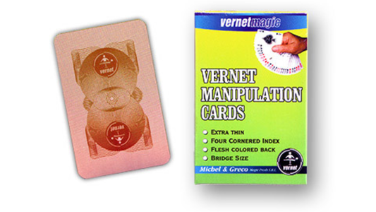Vernet Manipulation cards (FLESH BACK,BRIDGE SIZE) by Vernet