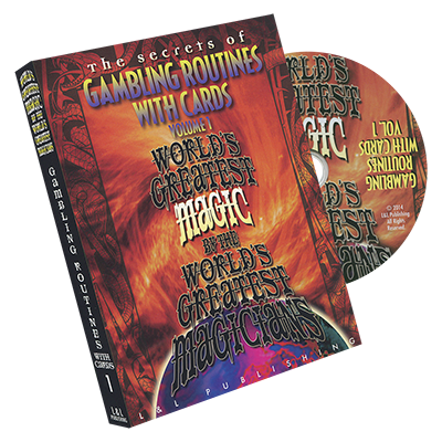 World's Greatest Magic:  Gambling Routines With Cards Vol 1 - DVD