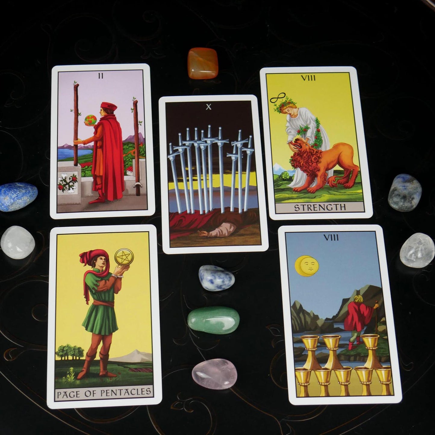 Lustrous Tarot Modern Tarot Cards Deck