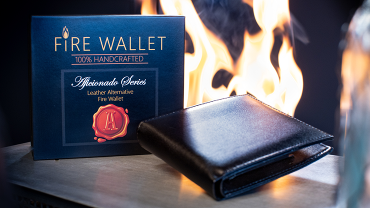 The Aficionado Fire Wallet (Gimmick and Online Instructions) by Murphy's Magic Supplies Inc.  - Trick