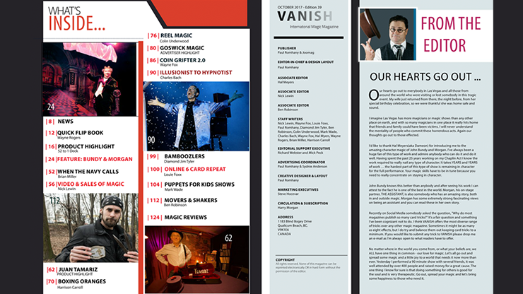 Vanish Magazine #39 eBook DOWNLOAD