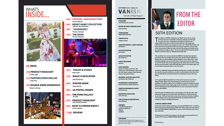 Vanish Magazine #50 ebook DOWNLOAD