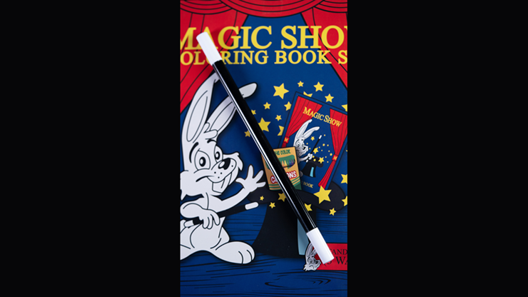 MAGIC SHOW Coloring Book STANDARD SET (3 way) by Murphy's Magic