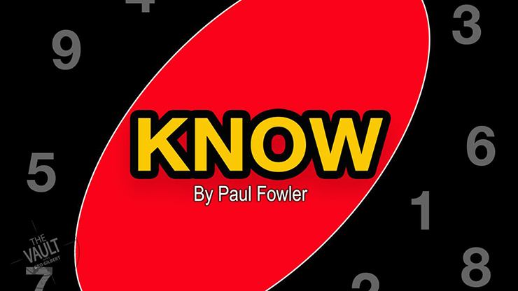 The Vault - Know by Paul Fowler video DOWNLOAD